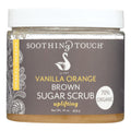 Soothing Touch Brown Sugar Scrub, Vanilla Orange, 16 oz