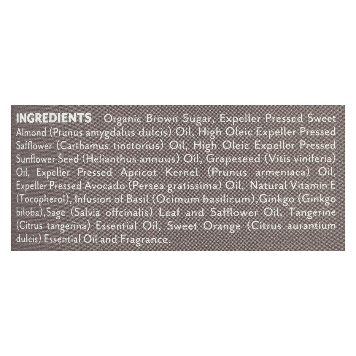 Soothing Touch Brown Sugar Scrub, Vanilla Orange, 16 oz