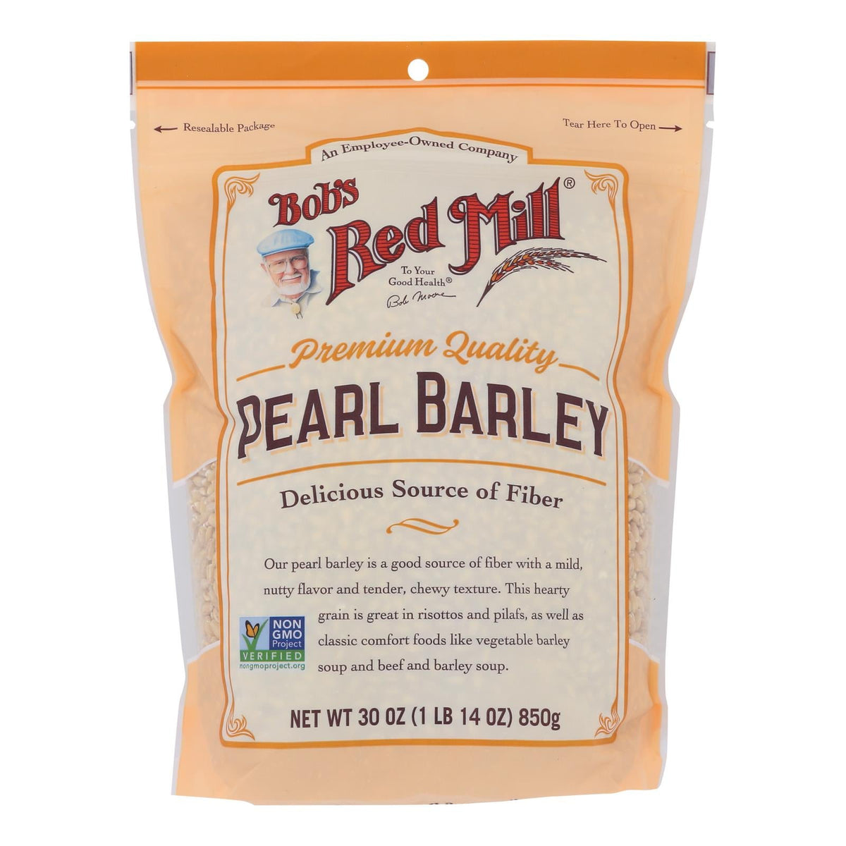 Bob's Red Mill Pearl Barley, 30 oz (Case of 4)