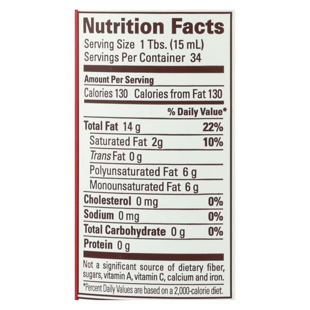 La Tourangelle Sesame Oil, 16.9 fl oz (Case of 6)