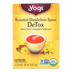Yogi Organic Roasted Dandelion Spice Detox Tea, 16 ct