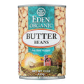 Eden Foods Organic Butter Beans, 15 oz (Case of 12)