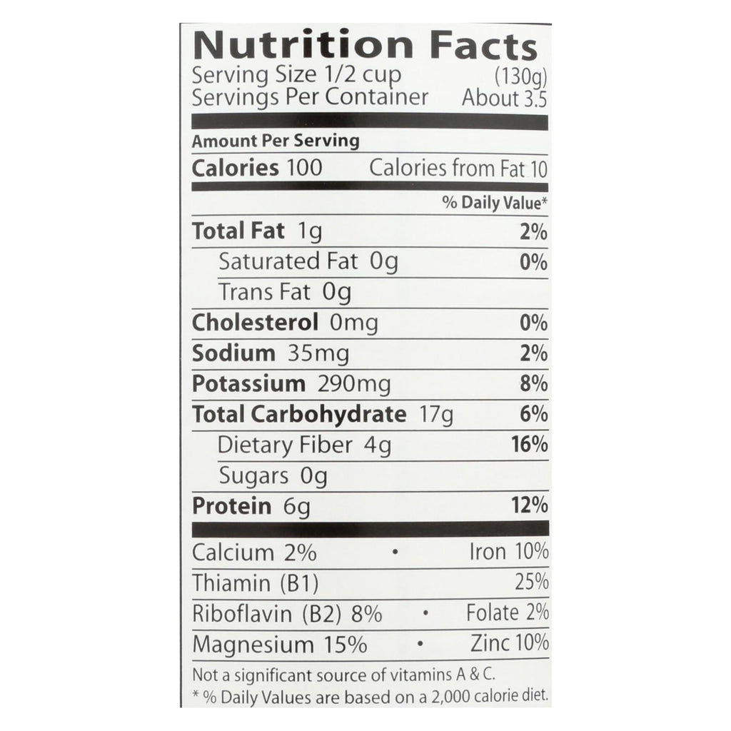 Eden Foods Organic Butter Beans, 15 oz (Case of 12)