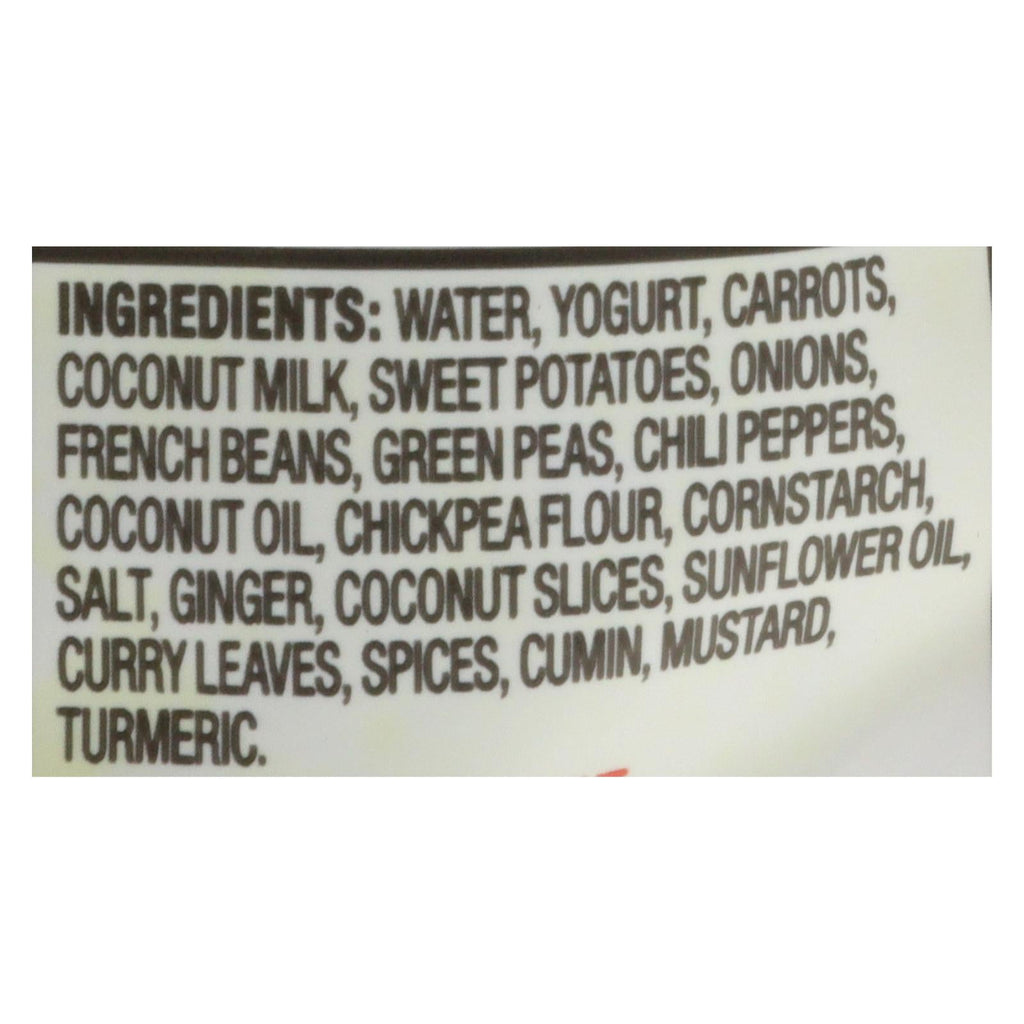 Tasty Bite Hot & Spicy Coconut Vegetables Indian Entree, 10 oz (Case of 6)