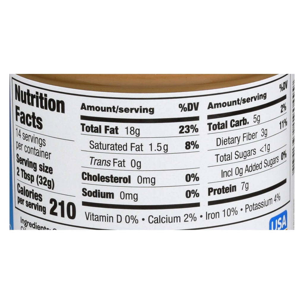 SunButter Organic Sunflower Butter, 16 oz (Case of 6)