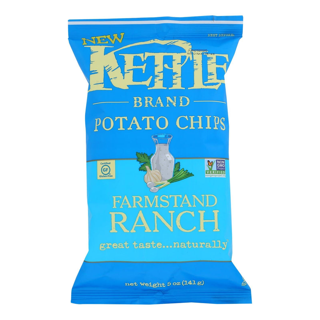 Kettle Brand Chips Farmstand Ranch (Pack of 15 - 5 Oz.)