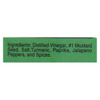 Woeber's Sandwich Pal Mustard, Jalapeno, 16 oz (Case of 6)