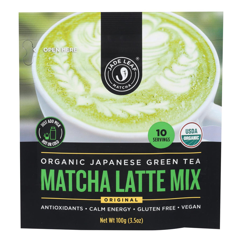 Jade Leaf Organic Matcha Latte Mix, 0.7 oz (Case of 8)