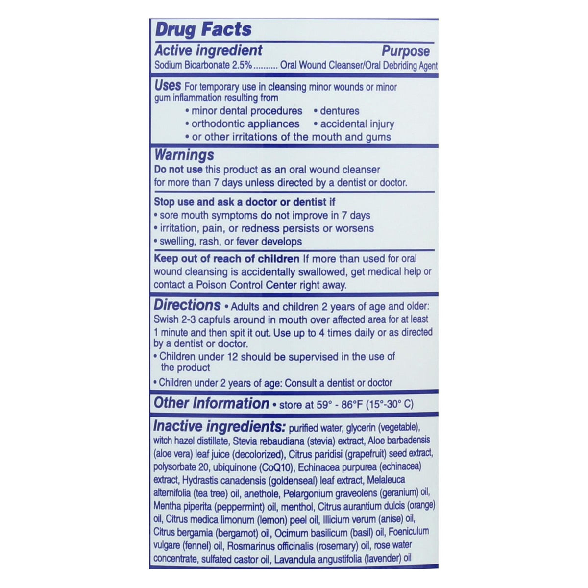 Eco-Dent DailyRinse Mouthrinse, Mint, 8 oz