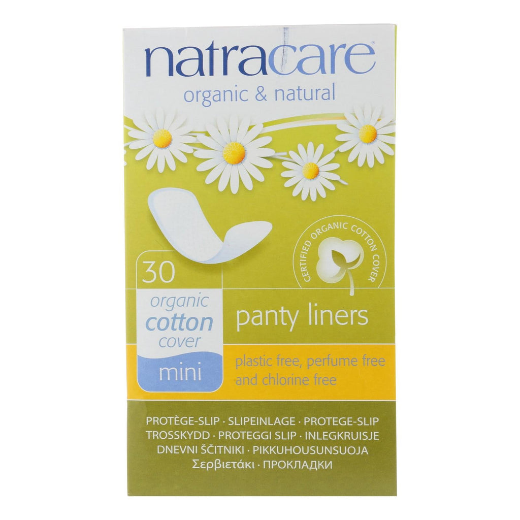 Natracare Natural Mini Panty Liners (Pack of 30)