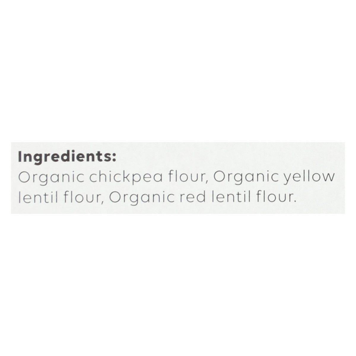 Chickapea Organic Spaghetti Pasta, 8 oz (Case of 6)