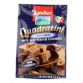Loacker Quadratini Bite Size Chocolate Wafer Cookies (Pack of 6 - 8.82 Oz.)