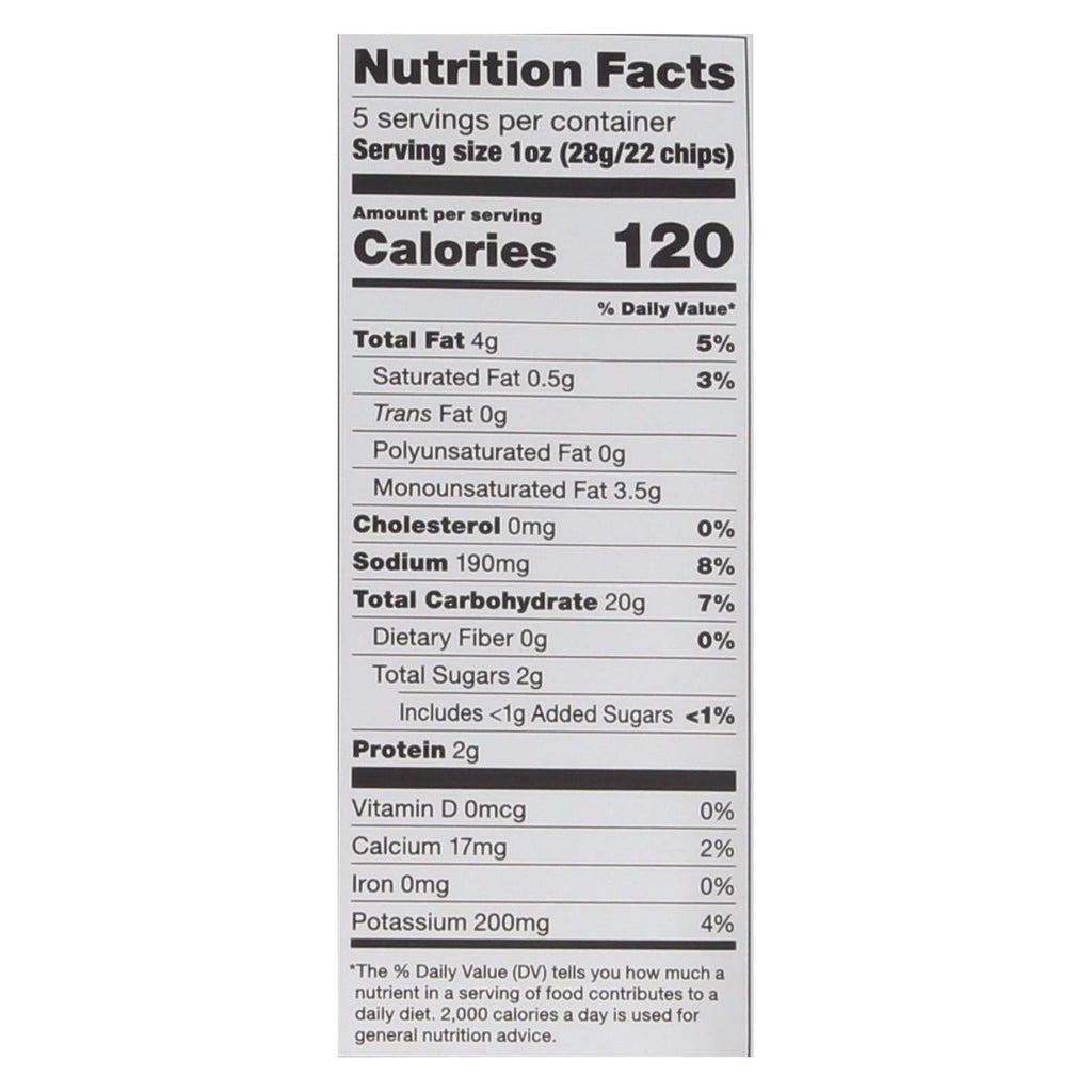 Popchips Potato Chips, Sour Cream & Onion, 5 oz (Case of 12)