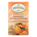Twinings Honeybush Mandarin & Orange Herbal Tea, 20 ct (Case of 6)