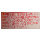 Happy Baby Happytot Organic Superfood, Banana Peach & Mango, 4.22 oz (Case of 16)