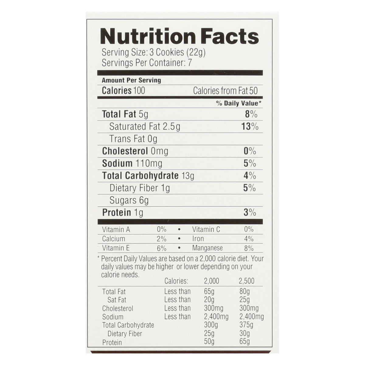 Simple Mills Double Chocolate Crunchy Cookies (Pack of 6 - 5.5 Oz.)
