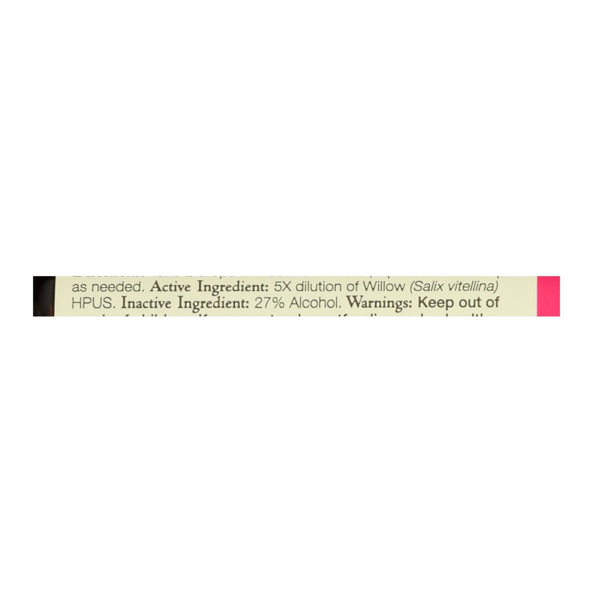 Bach Flower Remedies Willow Essence, 0.7 fl oz