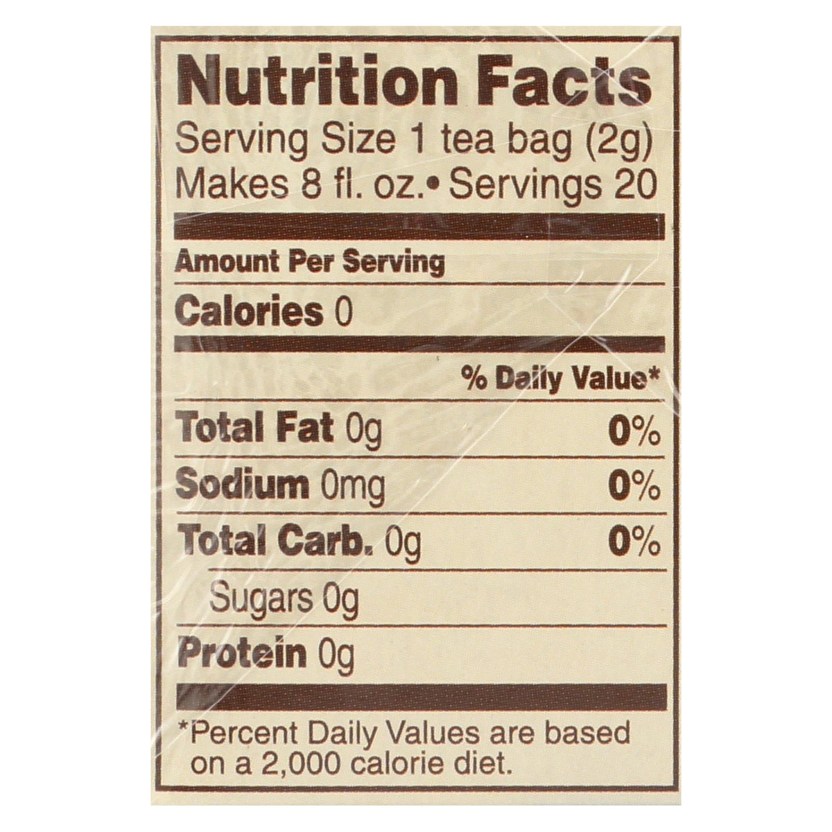 Celestial Seasonings Red Zinger Herbal Tea, Caffeine Free, 20 ct (Case of 6)