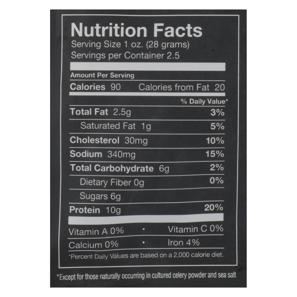 Chef's Cut Real Steak Jerky, Chipotle Cracked Pepper (Case of 8)