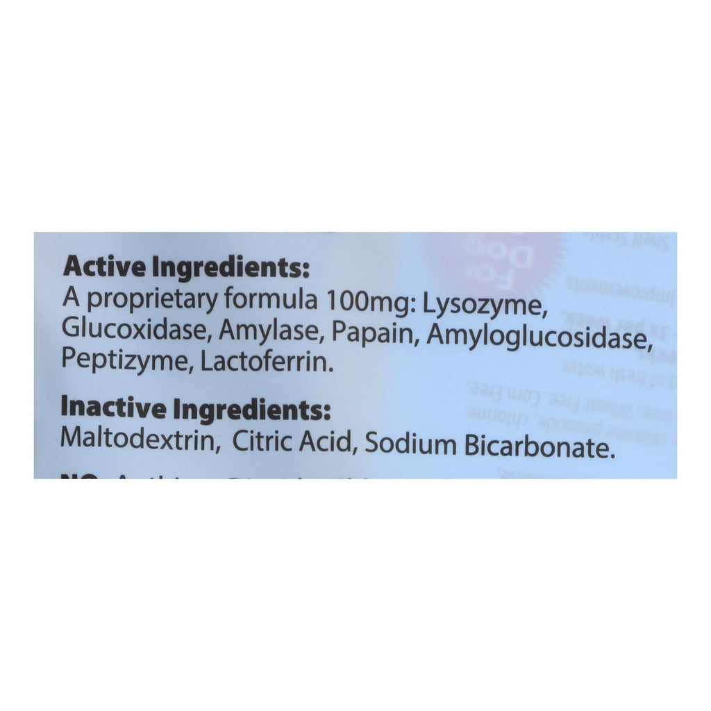 Ark Naturals Breathless Plaque Zapper Fizzy Tablets for Medium to Large Pets, 30 ct
