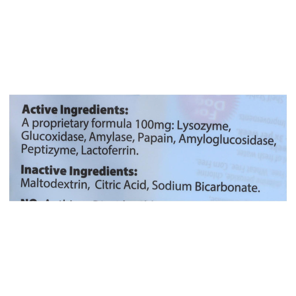 Ark Naturals Breathless Plaque Zapper Fizzy Tablets for Medium to Large Pets, 30 ct