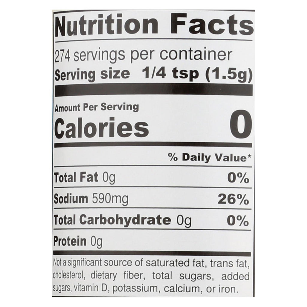 Sea Salt - Fine (Pack of 12) 14.5 Oz.