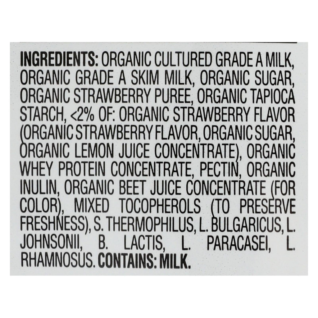 Happy Baby Happy Yogis Organic Superfoods Yogurt and Fruit Snacks Strawberry (Pack of 8 - 1 Oz)