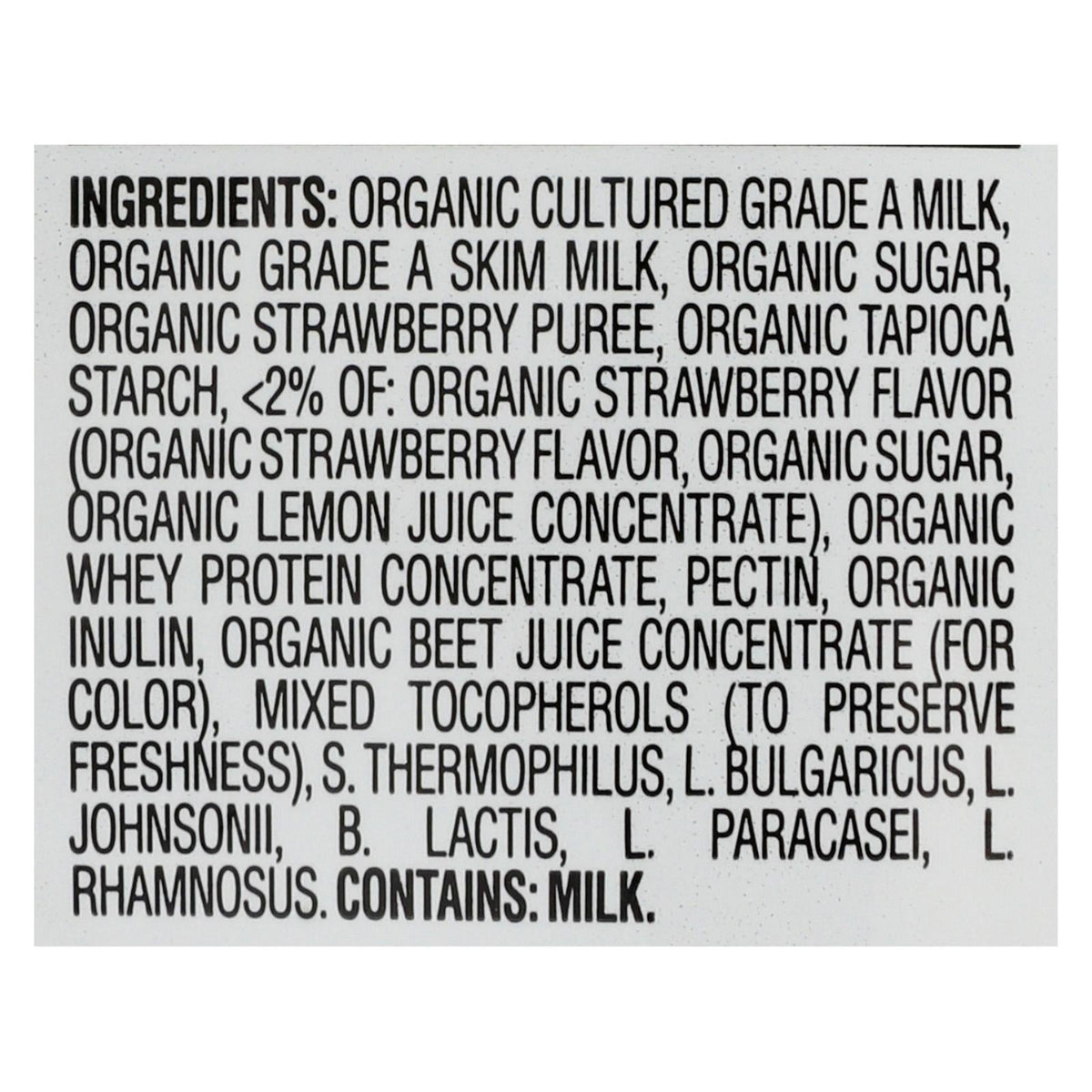 Happy Baby Happy Yogis Organic Superfoods Yogurt and Fruit Snacks Strawberry (Pack of 8 - 1 Oz)