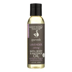 Soothing Touch Organic Ayurveda Lavender Bath, Body & Massage Oil, 4 oz