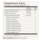 Organic Yogi Breathe Deep Herbal Tea (Caffeine Free - 16 Tea Bags) Pack of 6
