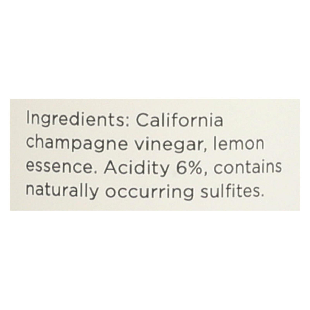 O Olive Oil Citrus Champagne Vinegar, 10.1 fl oz (Case of 6)