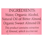 Flavorganics Organic Almond Extract, 2 Oz - 12 Pack