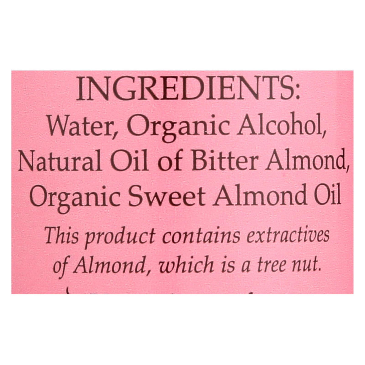 Flavorganics Organic Almond Extract, 2 Oz - 12 Pack