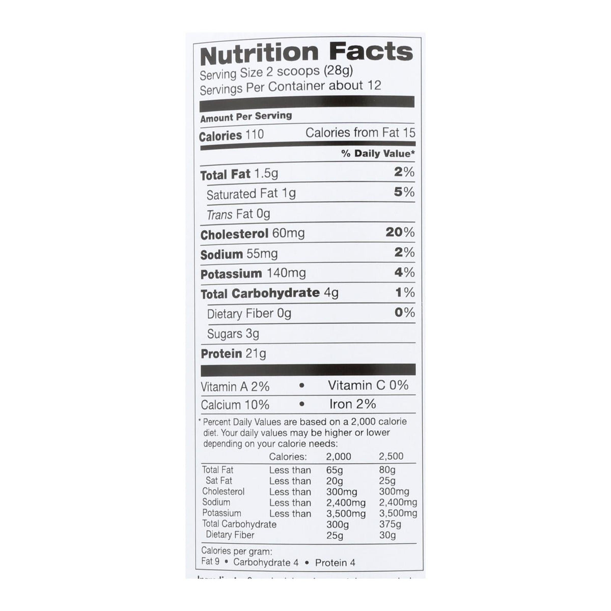 Tera's Whey Organic Whey Protein Powder, Bourbon Vanilla, 12 oz