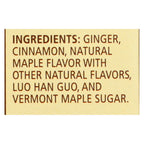 Celestial Seasonings Vermont Maple Ginger Tea, 20 ct (Case of 6)