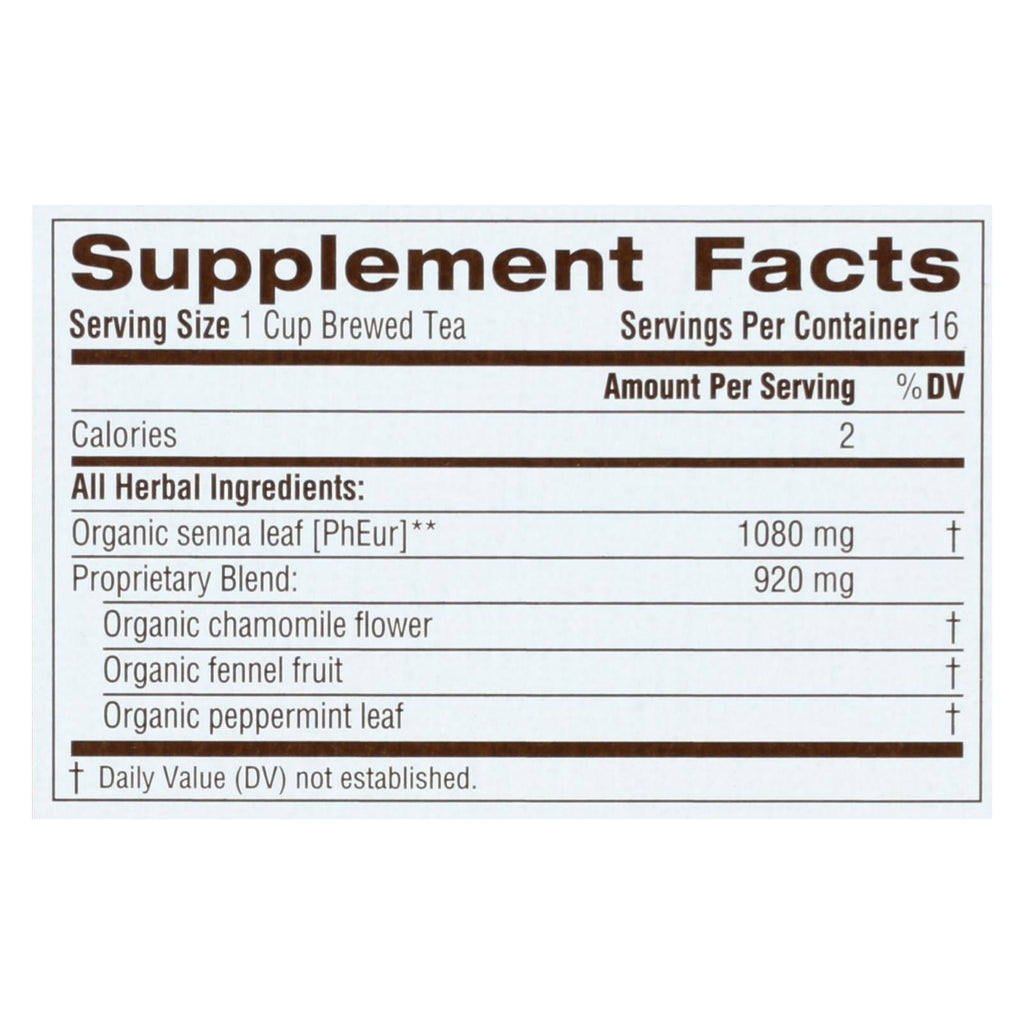Traditional Medicinals Organic Smooth Move Chamomile Herbal Tea, 16 ct (Case of 6)