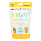YumEarth Organic Lemon Drops, Cheeky Lemon, 3.3 oz (Case of 6)