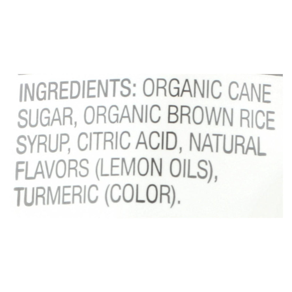 YumEarth Organic Lemon Drops, Cheeky Lemon, 3.3 oz (Case of 6)