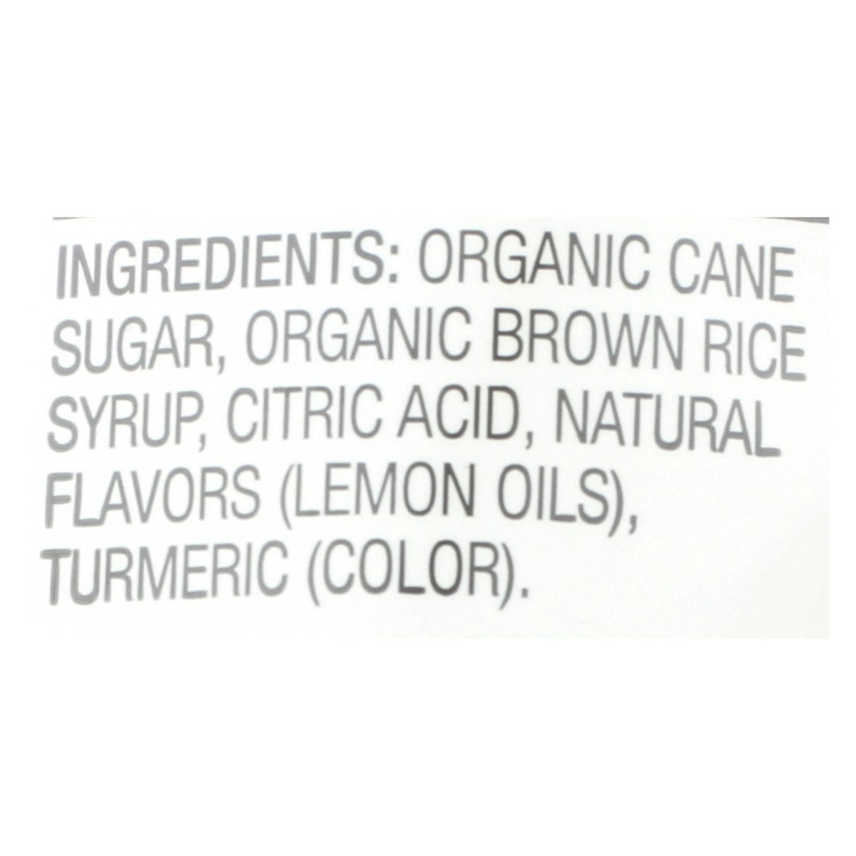 YumEarth Organic Lemon Drops, Cheeky Lemon, 3.3 oz (Case of 6)