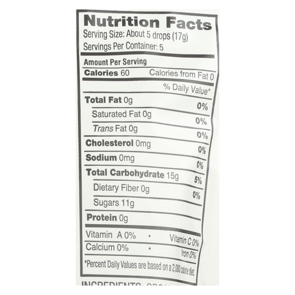 YumEarth Organic Lemon Drops, Cheeky Lemon, 3.3 oz (Case of 6)