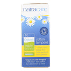 Natracare Organic Cotton Regular Tampons with Applicator, 16 ct