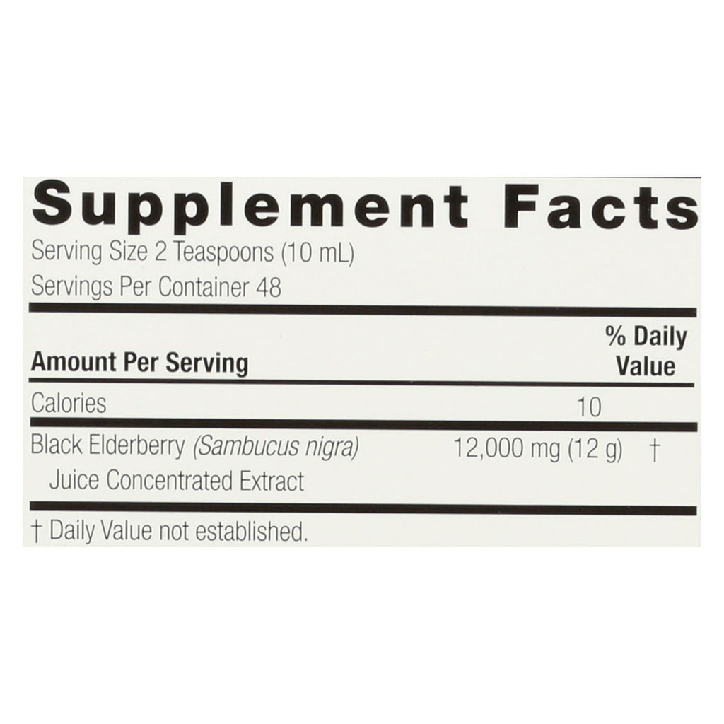 Nature's Answer Sambucus Original, Family Size, 16 oz