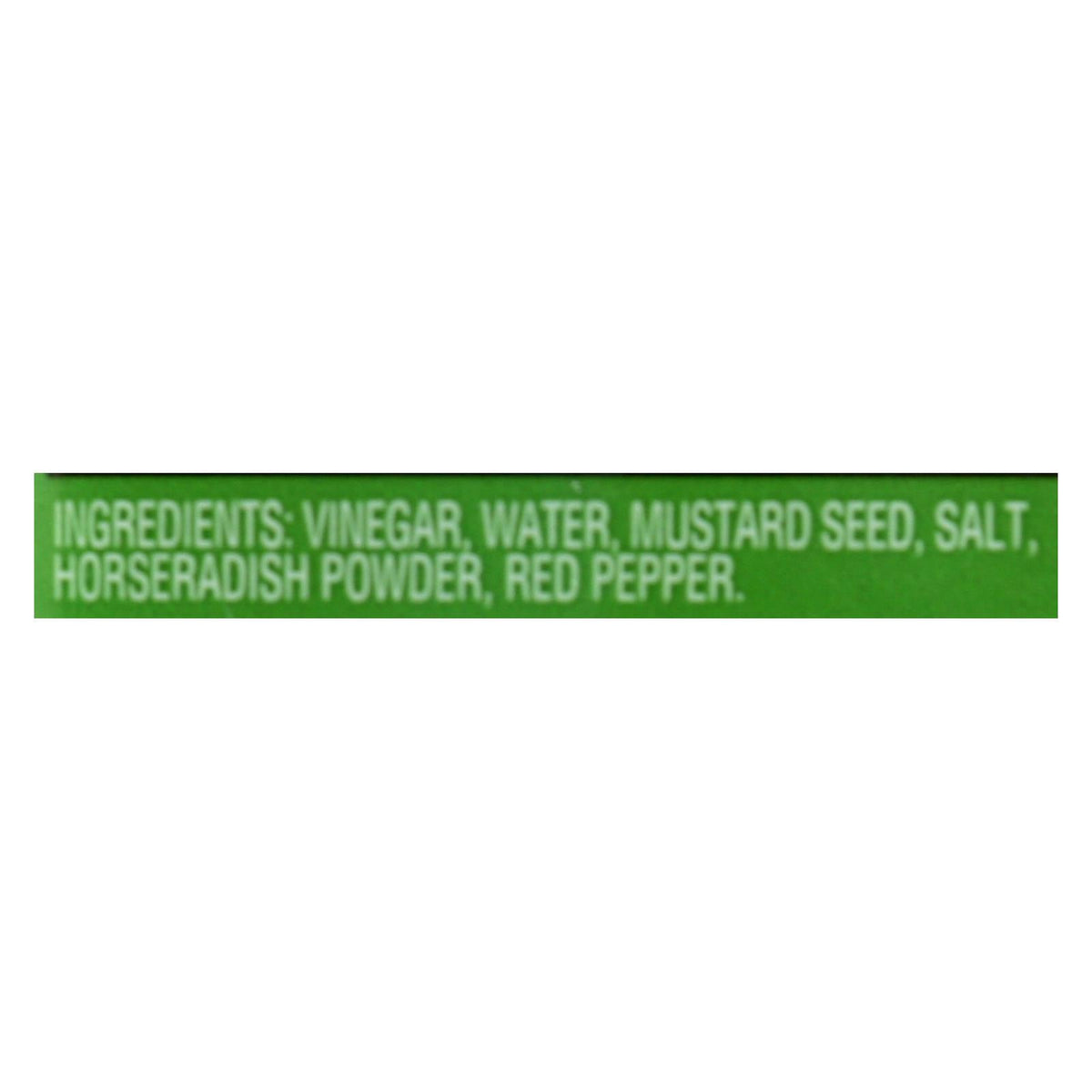 Koops' Horseradish Mustard, 12 oz (Case of 12)