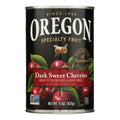 Oregon Fruit Whole Pitted Dark Sweet Cherries in Heavy Syrup, 15 oz (Case of 8)