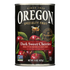Oregon Fruit Whole Pitted Dark Sweet Cherries in Heavy Syrup, 15 oz (Case of 8)