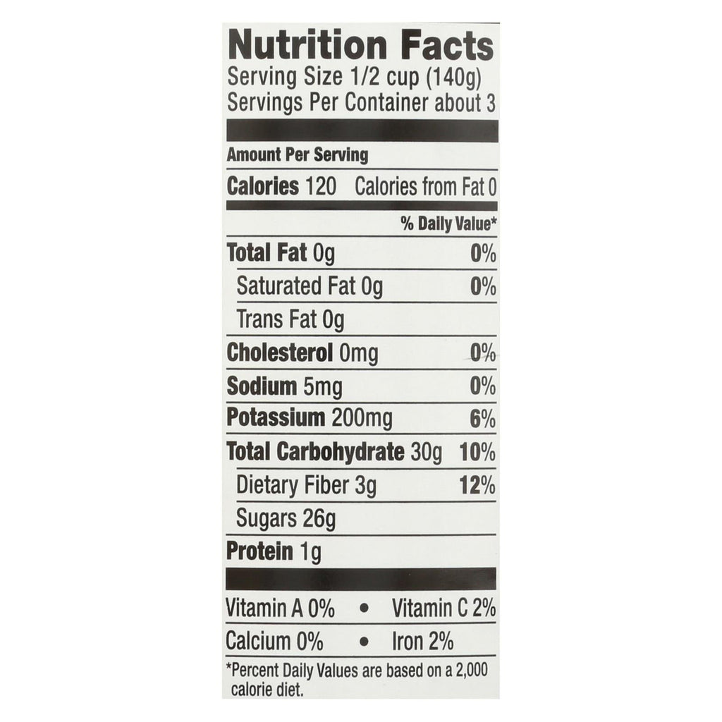 Oregon Fruit Whole Pitted Dark Sweet Cherries in Heavy Syrup, 15 oz (Case of 8)