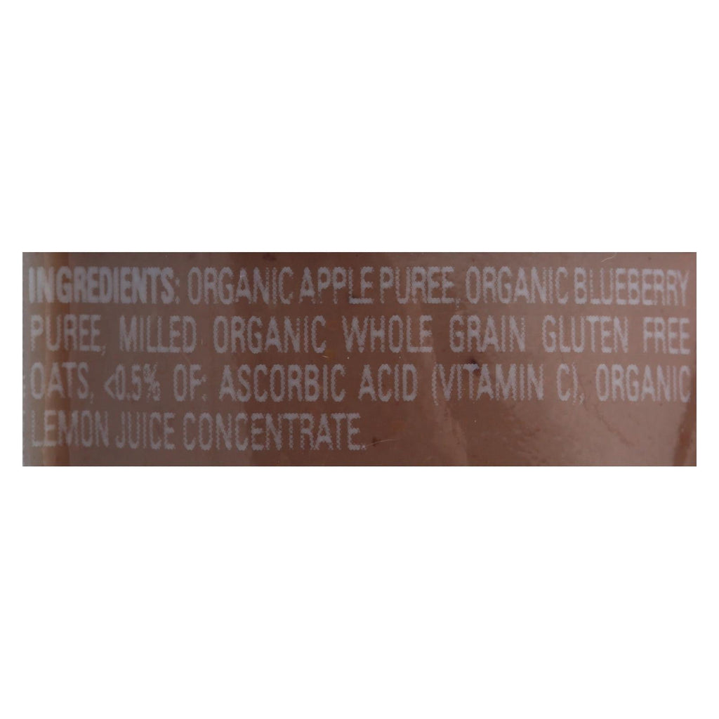 Happy Baby Clearly Crafted Apples, Blueberries & Oats, 4 oz (Case of 16)