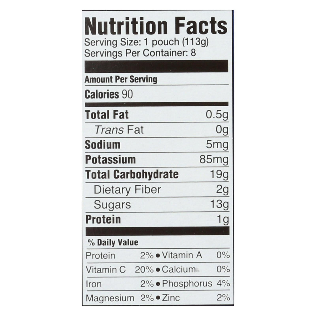Happy Baby Clearly Crafted Apples, Blueberries & Oats, 4 oz (Case of 16)