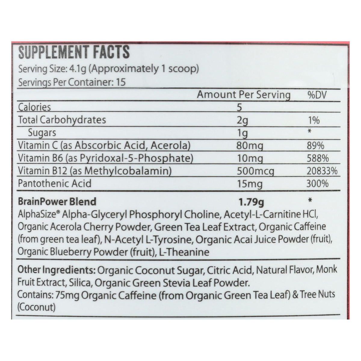 Brain Juice Watermelon Powder (Pack of 1 - 2.2 Oz.)
