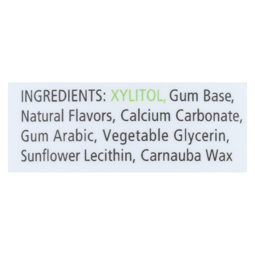 Spry Peppermint Chewing Gum with Xylitol, 100 ct